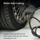 Air Chuck Car Tire Inflator Straight Lock On Vehicle Pure Copper With Clip
