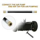 1pc MTB Bike Tire Gas Valve Adapter Inflater Air Pump Extension Pipe Tube