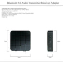 Bluetooth 5.0 Wireless Audio Transmitter Receiver Adapter Speaker Music Aud T3N4