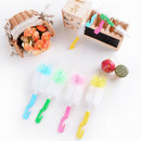 Baby Bottle Brushes Nipple Nylon Bristles Straight Shank Cleaning Brush Set Cup