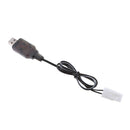 9.6V USB to L6.2-2P Female Plug NI-MH/NI-Cd Batteries Charge Cables Cord for RC