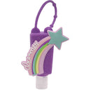 Cute Star Mermaid Silicone Case liquid Lotion Shower Holder With Empty Bot.AU