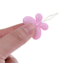 2pcs/set needle threader sewing machine plum blossom butterfly shape craft tool-