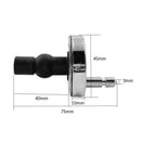 2pcs/set Top Fixed WC Toilet Seat Hinges Fittings Quick Release Hinge Screw