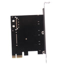 4 port USB 3.0 PCI-e expansion card PCI express PCIe USB 3.0 hub adapter.Jâ„–[