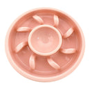 2x Pet Dog Food Slow Feeder Pet Cat Anti-Gulping Food