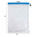 5PCS/Set Polyester Washable Reusable Produce Bags, Eco-friendly Soft Premiu