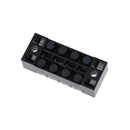 3Pcs TB-1504 4 Positions Dual Rows Covered Screw Terminal Block 600V 15A ASJ.AU