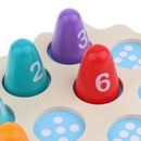 Number Counting Matching Game Toys for Kids Math Early Learning Hedgehog
