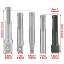 3Pc Sds Plus Steel Socket Adapter 2Pc Sds Socket Hexagonal Extension Electr F9Y7