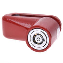 Bicycle Bike Cycling Disk Brake Wheel Lock Biker Security Red 2 Keys U4L8