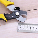 Multifunction Cable Crimping Stripping Plier Hand Wire Cutting Scissor Tool