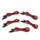 5Pcs 2m SAE to SAE Extension Cable DC Power Solar Battery Quick Disconnect