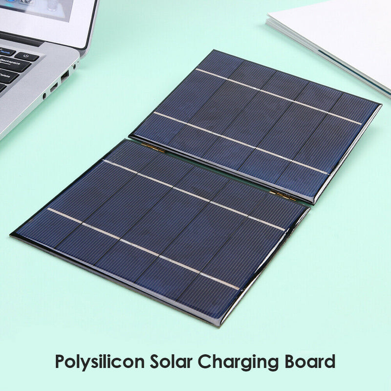 7W USB Solar Cells Panel Mobile Phone Power Bank Battery Charging Board A