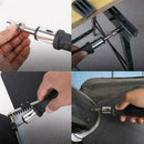 Screwdriver Nut Wrench Multi Tool Industrial Grip Torx Square Slot Bits Q0Z7