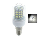 E14 5W Bulb Lamp White Light 60 LED 3528 SMD AC 220V 6500K A2Q2