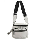 New Korean Fashion Solid Color Shoulder Messenger Bag Wide Shoulder Strap B
