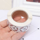 2 Rolls flowers thank you stickers scrapbooking packaging seal labels sticke Gw