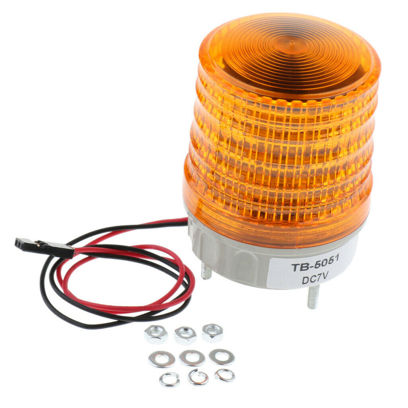 1:14 RC Car Truck Buggy Parts Orange LED Rotating Flash Police Lights for D90