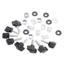 8 Pcs Thumbscrews With Rubber Washers \u0026 Nut Plate Kit For Jeep Wrangler YJ