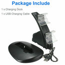 LED Dual Fast Charging Dock Station Charger For S Controller One X8C4