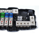 Multi-functional LED Car Audio Stereo ANL Fuse Holder Distribution 0/4ga 4  R3Y9