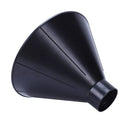 Scrape A Round Ice Scraper, Car Windshield Snow Scraper Funnel Black
