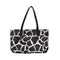 Women Leopard Handbags Fashion PU Leather Large Capacity Shoulder Tote Bag