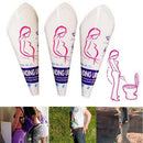 5X(10Pcs Women Female Portable Disposable Urinal Standing Pee Urination De F7S7)