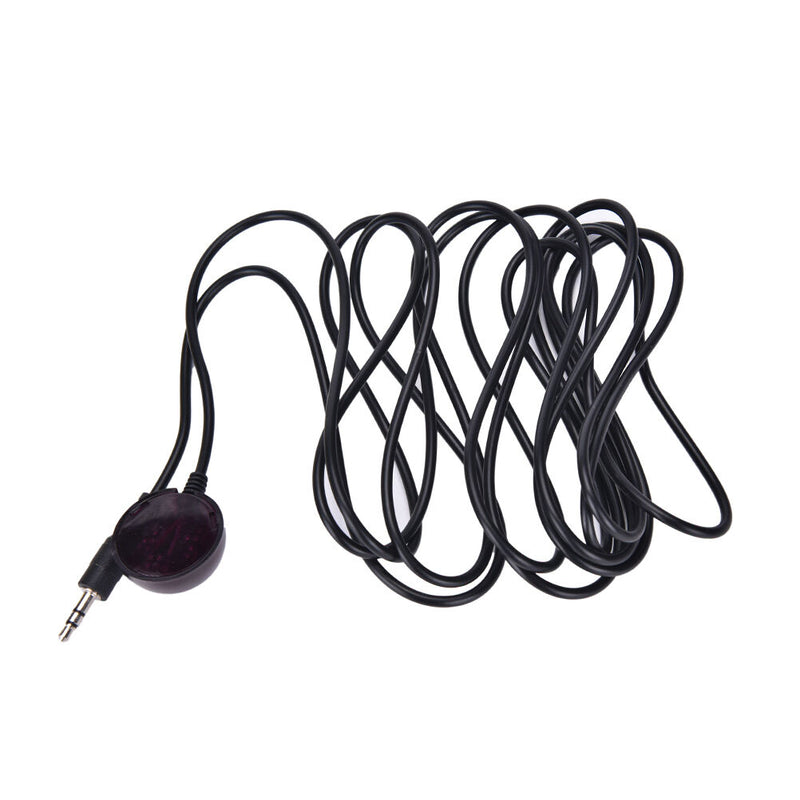 3.5mm IR Infrared Remote Control Receiver Extender Cord Cable With LED A_3C
