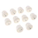 24 x 20mm Car Round Green LED Light Rocker Toggle Switch 6A/125V Board Sales