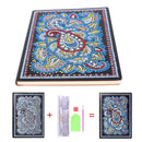 DIY Mandala Special Shaped Diamond Painting 50 Pages Sketchbook A5 Notebook