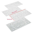 DIY Cake Fondant Impression Mat Cake Border Decorating Tools Rattan Pattern