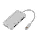 1080P Mini Displayport DP Male to HDMI DVI VGA Audio Female Adapter Cable