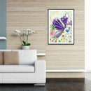 5D DIY Full Drill Diamond Painting Butterfly Embroidery Mosaic Craft Kit