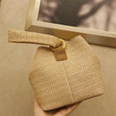 Summer Women Handbag Fashion Straw Bags Ladies Beach Straw Bag Female Ratta Q7J4