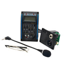 LC-5 EQ 5 Band Acoustic Guitar Preamp LCD Guitar Piezo Pickup Equalizer wit J2Z7