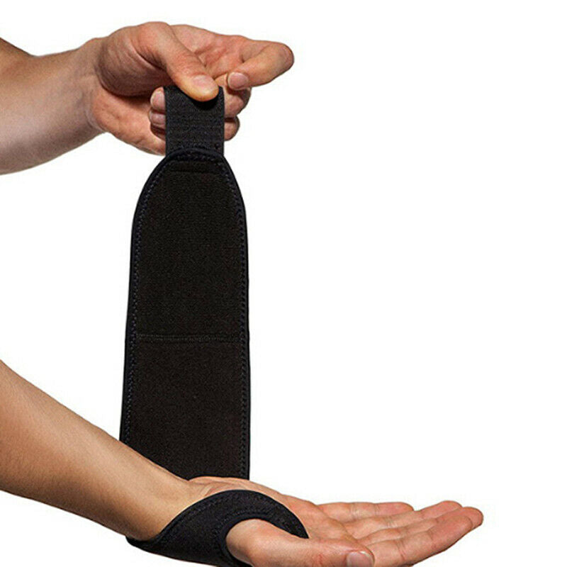 Sport Wrist Thumbs Hand Support Brace Guard Training Protector Splint StabiS Gw