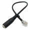 RJ9 to 3.5mm Female Jack Adapter Convertor PC Headset Cable to Avaya HQQ