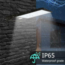 48 LEDs Solar 3 Modes IP65 Motion Sensor Lights Outdoor Garden Wall Lamp Black