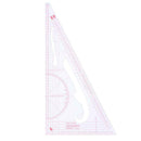 5Pcs/set Styling Ruler French Curve Set Cutting Ruler Yardstick Sleeve Arm
