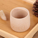 Natural Pure Handmade Bamboo Toothbrush Cups Water Cup Round Sourced Tea CupsJâ„–[