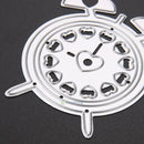 Metal Clock DIY Scrapbooking Album Paper Card Diary Hand Craft Stencil Decor