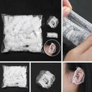 100Pcs Disposable Bath Shower/Dyeing Hair Ear Guard, Waterproof Ear Protect S4B2