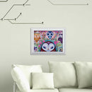 5D DIY Full Drill Diamond Painting Owl Embroidery Mosaic Kit Bedroom Decor