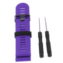 Silicone Accessory Wrist Band Replacement Strap for Garmin Fenix 3 HR Purple