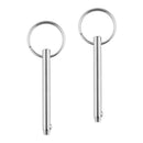 2 Packs Boat Marine Bimini Top Frame Standard Quick Release Pin 5 x 76mm