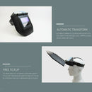 Huge Viewing Welding Helmet True Color, Solar Powered Auto-darkening Welding