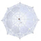 Fashion White Hollow Parasol Bridal Shower Umbrella Romantic Lady Props 45cm