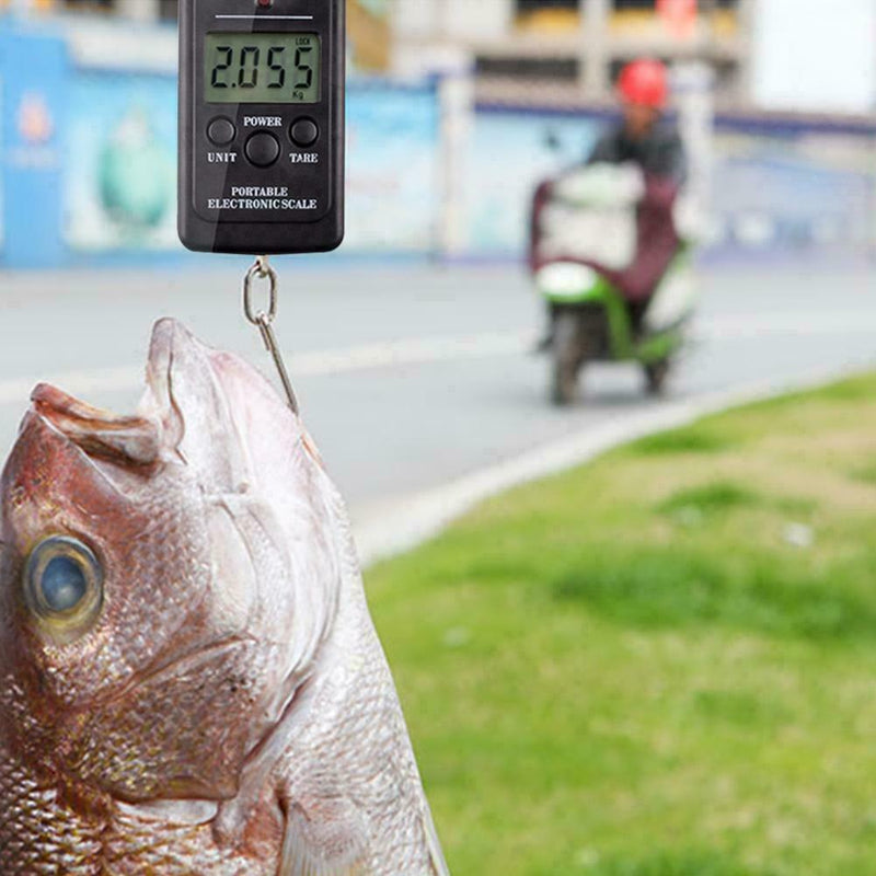 Digital Scale For Fishing Travel Weighting Steelyard Hanging Scale Electron M5K5